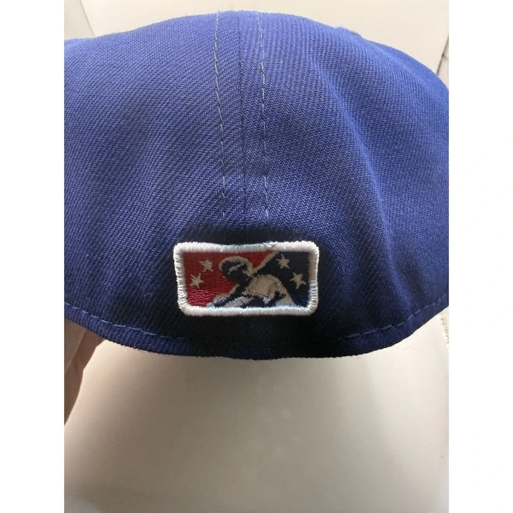 New‎ Era 59Fifty Amarillo Sod Poodles Blue & Red Size 7 3/4 MLB Minor League
